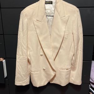 Off white blazer